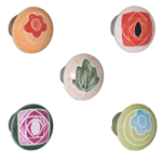 Small Round Ceramic Knobs